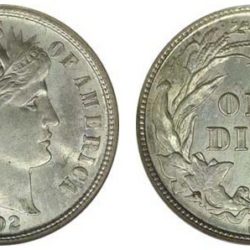 Barber 1902 Dime